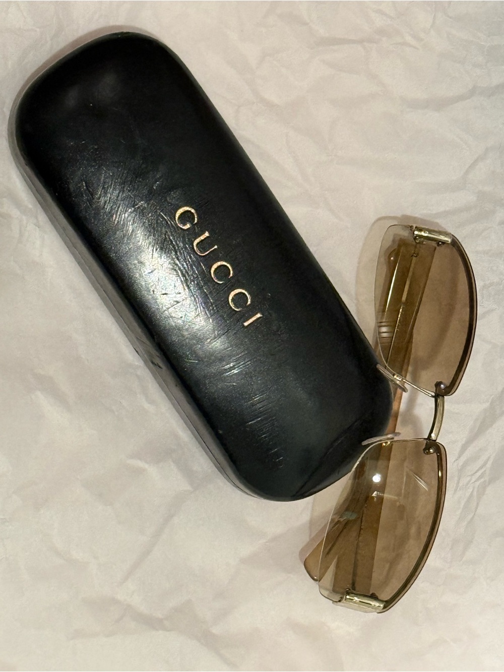 Brown Gucci sunglasses - Picture 7 of 13
